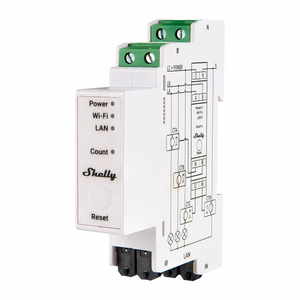 Shelly PRO 3EM 120A 3 fazių WiFi/Bluetooth/Matter elektros skaitiklis