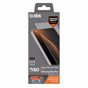 SBS D3O stiklas su aplikatoriumi skirtas Samsung Galaxy S26 Ultra