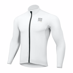 Rockbros TLWT001 ROAD TO SKY windproof insulated cycling jersey M - white