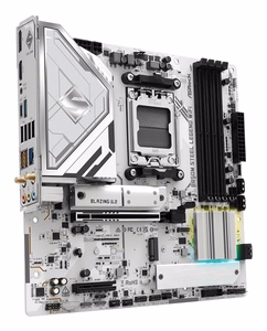 Asrock B850M Steel Legend WiFi pagrindinė plokštė AMD B850 Socket AM5 micro ATX