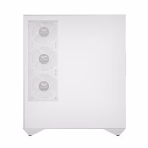Darkflash DY460 kompiuterio korpusas (baltas) + 4 ARGB ventiliatoriai