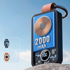 Išorinė baterija Joyroom JR-WQW01 juoda 2000mAh (Apple Watch)