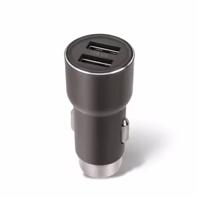 "Forever CC-04" automobilinis įkroviklis 2x USB 3,1A, juodas