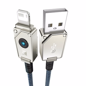 Baseus Unbreakable USB-A į Lightning laidas 1 m, 5V-2.4A, baltas