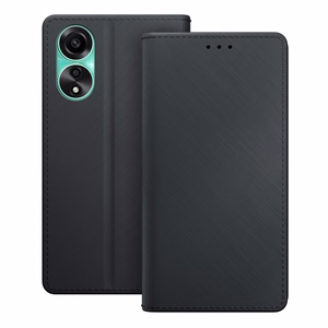 3mk Wallet Case piniginės tipo dėklas Oppo A78 4G - juodas