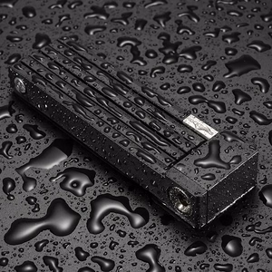 Rockbros 32140003001 sulankstoma dviračio spyna su raktu ir rankena, 88cm - juoda