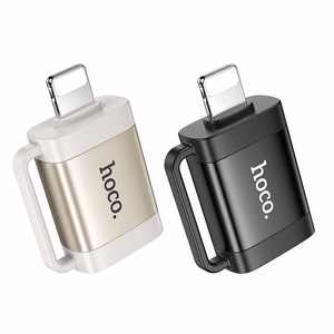 OTG adapteris Lightning į USB A Hoco UA31A juodas