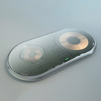 "Choetech Qi 2in1" belaidis įkroviklis išmaniesiems telefonams / "Apple Watch" su stovu (MFI), C tipo USB, baltas (T317)