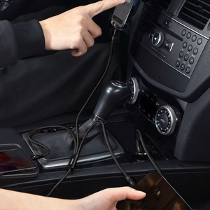 Baseus kabelis 3in1 Rapid PD USB-C - micro USB + Lightning + USB-C 1,5m juodas 20W