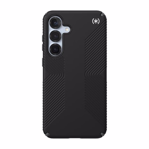 Speck Presidio2 Grip Magnet case for Samsung Galaxy S25+ / S24+, Black / Slate Grey