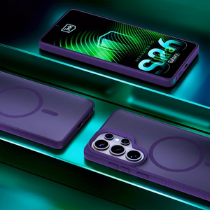 Samsung Galaxy S26 Ultra - 3mk Smoke MagCase Purple