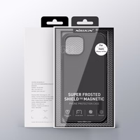 Dėklas Nillkin Super Frosted Shield Pro Magnetic Apple iPhone 14 Plus mėlynas