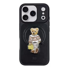 ZUCK BEAR ARISTO IPHONE 17 PRO JUODAS