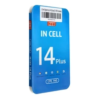 LCD ekranas iPhone 14 Plus su jutikliniu skydeliu juodas (IC Transferable)