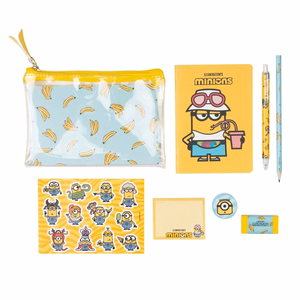 Minions Foodie rašymo reikmenų rinkinys, 8 vnt.