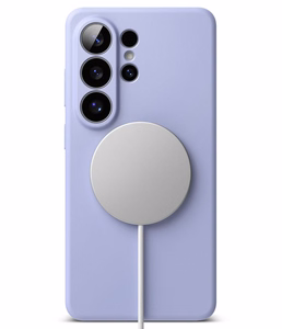 Ringke Silikoninis MagSafe Dėklas for Samsung Galaxy S26 Ultra - violetinis