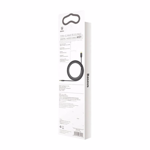 Baseus Yiven audio кабель USB-C на mini jack 3,5mm, 1.2m (черный)