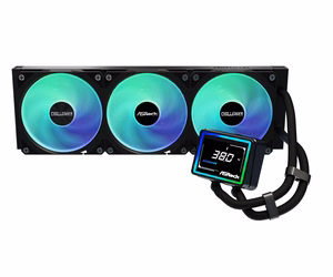 Asrock Challenger 360 Digital procesoriaus skysčio aušinimo rinkinys 12 cm juodas