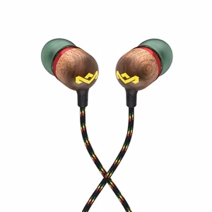 Marley laidinės ausinukai Smile Jamaica, įmontuotas mikrofonas, USB Type-C, Rasta