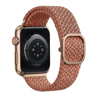 UNIQ dirželis Aspen Apple Watch 44/42/45 mm Series 1/2/3/4/5/6/7/8/9/SE/SE2 pintas rožinis/grapefruit rožinis