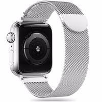 TECH-PROTECT MILANESEBAND APPLE WATCH 4 / 5 / 6 / 7 / 8 / 9 / SE / ULTRA 1 / 2 (42 / 44 / 45 / 49 MM) sidabrinis