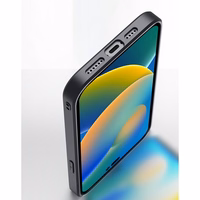 Dux Ducis Fino dėklas telefonui iPhone 14 Pro Max mėlynas nailoninis