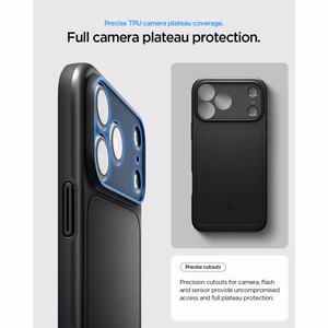 Spigen Thin Fit MagSafe dėklas, skirtas iPhone 17 Pro Max / 18 Pro Max, juodas