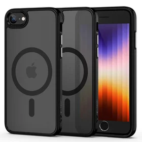 Tech-Protect MagMat MagSafe dėklas iPhone 7 / 8 / SE 2020 / 2022 - matinė juoda