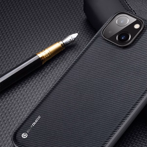 Dux Ducis Fino nailoninis dėklas telefonui iPhone 14 Plus juodas