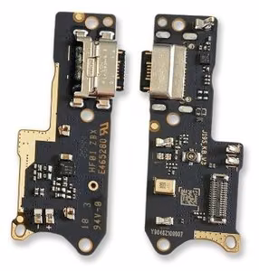 Lanksčioji jungtis Xiaomi Redmi 9T/Poco M3 įkrovimo kontakto su mikrofonu originali (service pack)