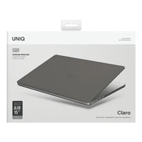 Uniq Claro MacBook Air 15" dėklas (2023) - skaidrus-pilkas