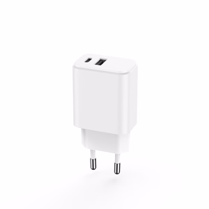 "Setty" įkroviklis 1x USB + USB-C 3A 20W, baltas