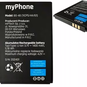 "myPhone 6410 LTE" akumuliatorius