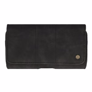 Wonder MAX diržo dėklas (DYDIS XL) Iphone 17 Pro Max/16 Pro Max/Samsung A55 5G/A53/S25 Plus/S23 FE juodas (167x83 mm)