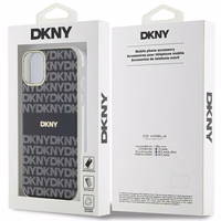 DKNY IML mono ir juostos magnetinis dėklas iPhone 11 / Xr - juodas