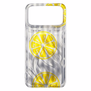 Ultra Trendy Summer dėklas iPhone 17 Pro 6,3" citrinos spalvos