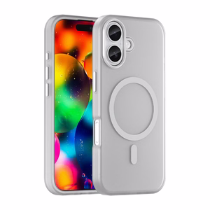 Dėklas Magnetic Abrasive (MagSafe) skirtas iPhone 17 Matte White