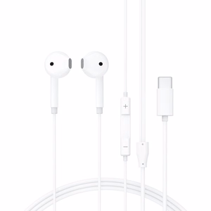 Ausinės Acefast L13 USB-C baltos