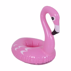 SUNCLUB pripučiamas flamingo formos puodelio laikiklis