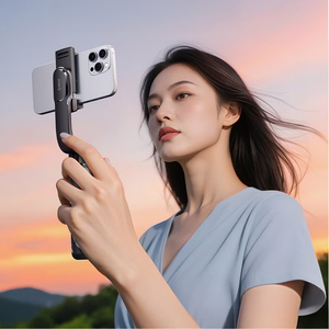 Asmenukių lazda Orico SPN100 1/4 colio trikojis telefono kamerai su 360 laipsnių pasukimu Bluetooth 5.2 - juoda