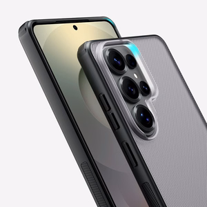 Nillkin Super Frosted Shield Pro Dėklas for Samsung Galaxy S26 Ultra - Translucent juodas