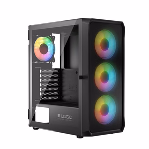 Logic PORTOS ARGB MINIDI USB 3.0 dėklas juodas