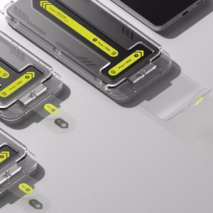 Ringke Easy Slide 2-jų pakuotė grūdinto stiklo Samsung Galaxy A56 5G - skaidrus