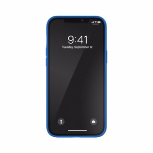 Adidas OR formuotas dėklas Basic iPhone 12 Pro Max - mėlyna ir balta