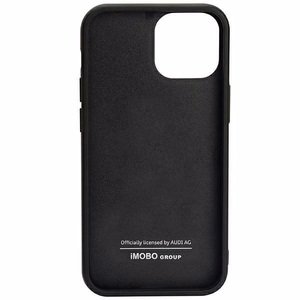 Audi Anglies pluošto iPhone 14 Pro Max 6.7" juodas/juodas kietas dėklas AU-TPUPCIP14PM-R8/D2-BK