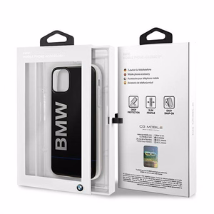 BMW Signature spausdintas logotipas iPhone dėklas iPhone 11 Pro - juodas
