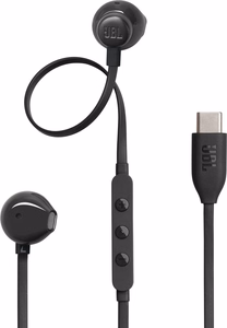 Wire earphones USB C JBL 305C black