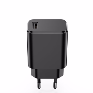 "Setty" įkroviklis 1x USB 3A juodas + USB-C kabelis 1,0 m