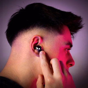 Acefast T8 TWS Bluetooth belaidės ausinės - juodos
