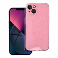 Skaidrus dėklas 2 mm Blink iPhone 13 rožinis